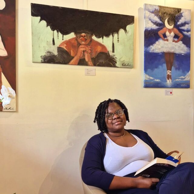 Spent some time down at Caribbean Brushstrokes this week where some of my work is being shown. Thank you so much to the team. If you haven't been yet take a moment to check it out.
.
.
.
.
#ellereneart #bajanart #caribbeanart #painting